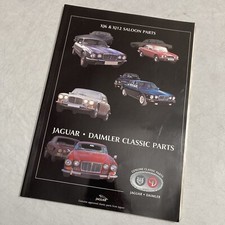 Jaguar Daimler XJ6 & XJ12 Saloon Classic Parts Catalogue Excellent Condition