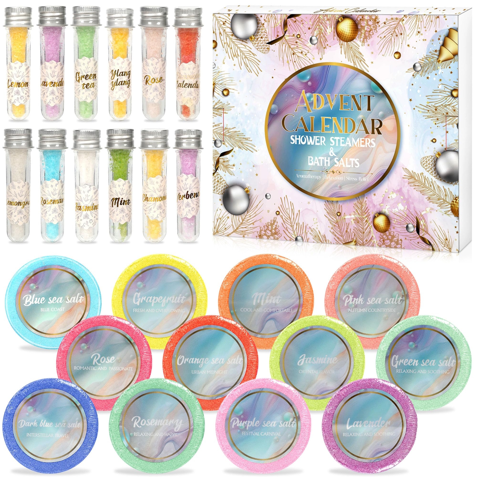 Advent Calendar 2024 for Adults Women Men - Christmas Advent Calendar with 12...