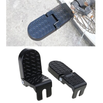 Aluminium Alloy Bike Foot Peg Folding Rear Bicycles Footrest Pedals for