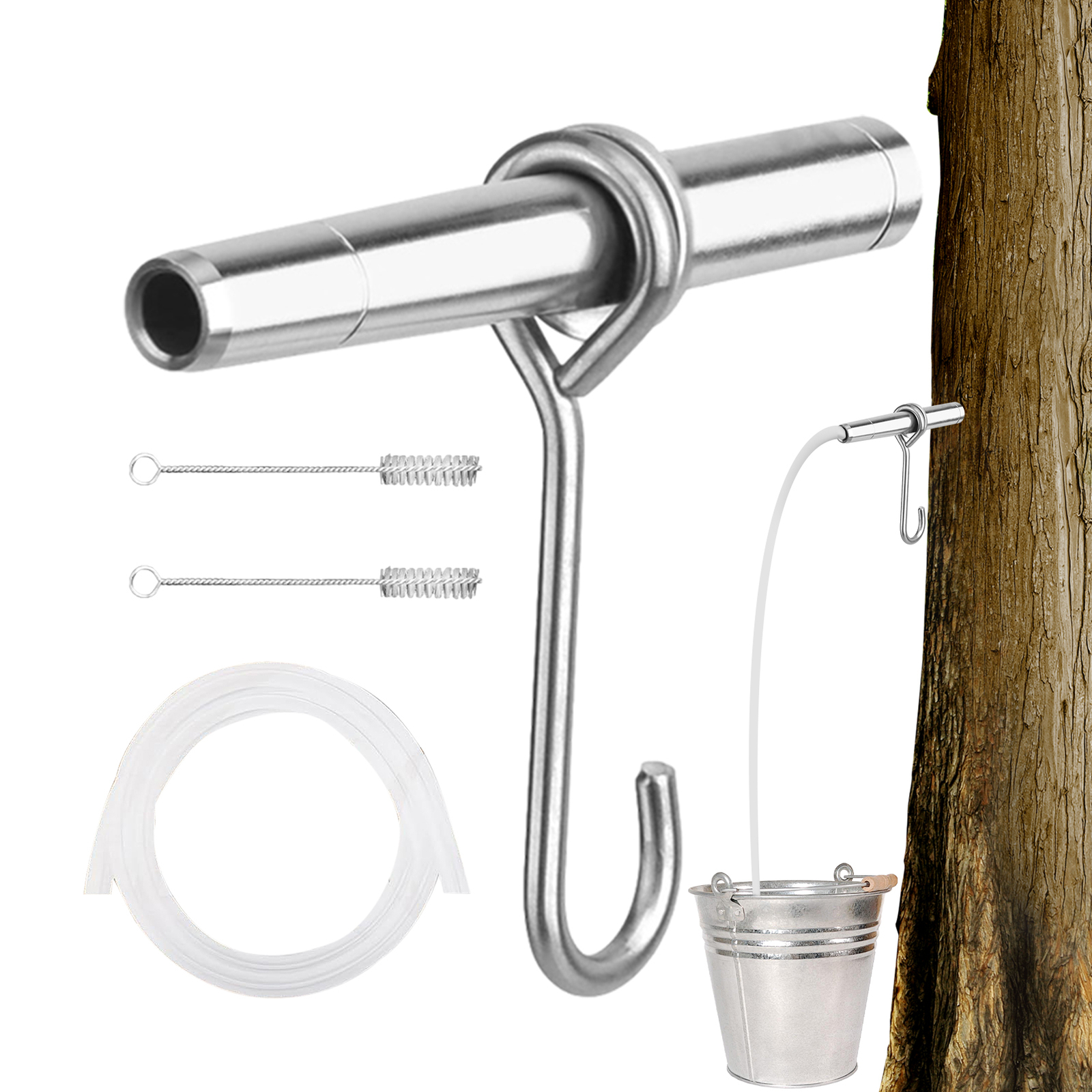 Maple Syrup Tapping Kit Stainless Steel | Grelly UK