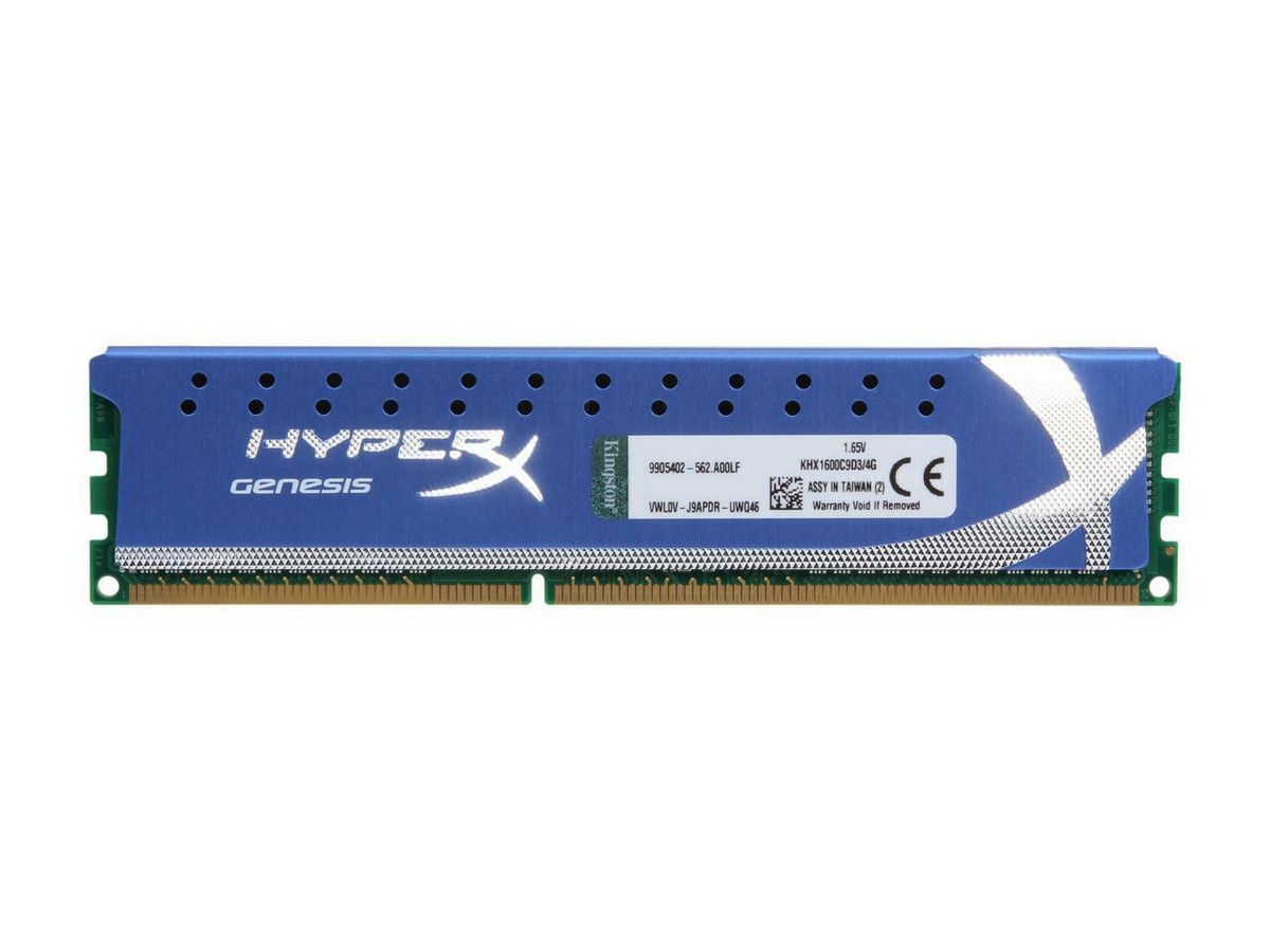 Khx1600c9d3 4g Hyperx 4gb Ram Ddr3 Hyperx Genesis Ddr3 Ram