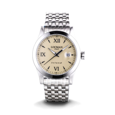 Locman Italy Herrenuhr Island beige Ref. 0614A04