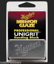 Meguiar's K1500 Mirror Glaze Unigrit Sanding Block - 1,500 Grit