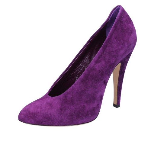 scarpe donna CASADEI 37 EU decoltè viola camoscio AZ383 | eBay