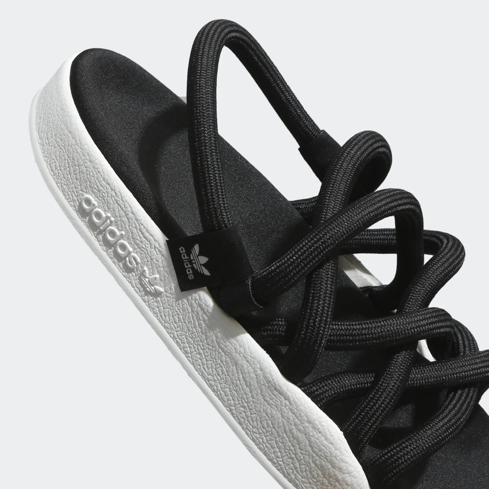 adidas アディダス ADILETTE NODA W CORE BLACK adidas WMNS Adilette Noda Core Black Footwear White - Mar