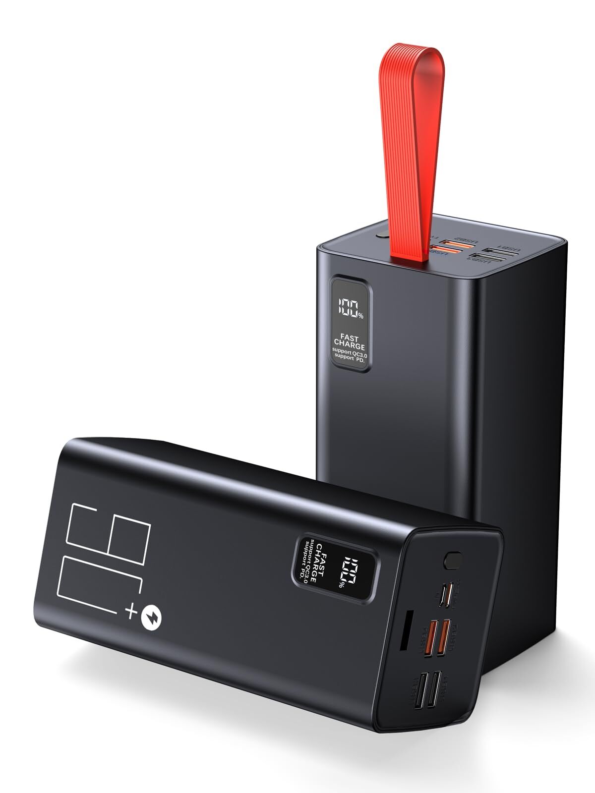 90000mAh Extra High Capacity Power Bank Fast Charging, 30W PD & QC 3.0 Portab...