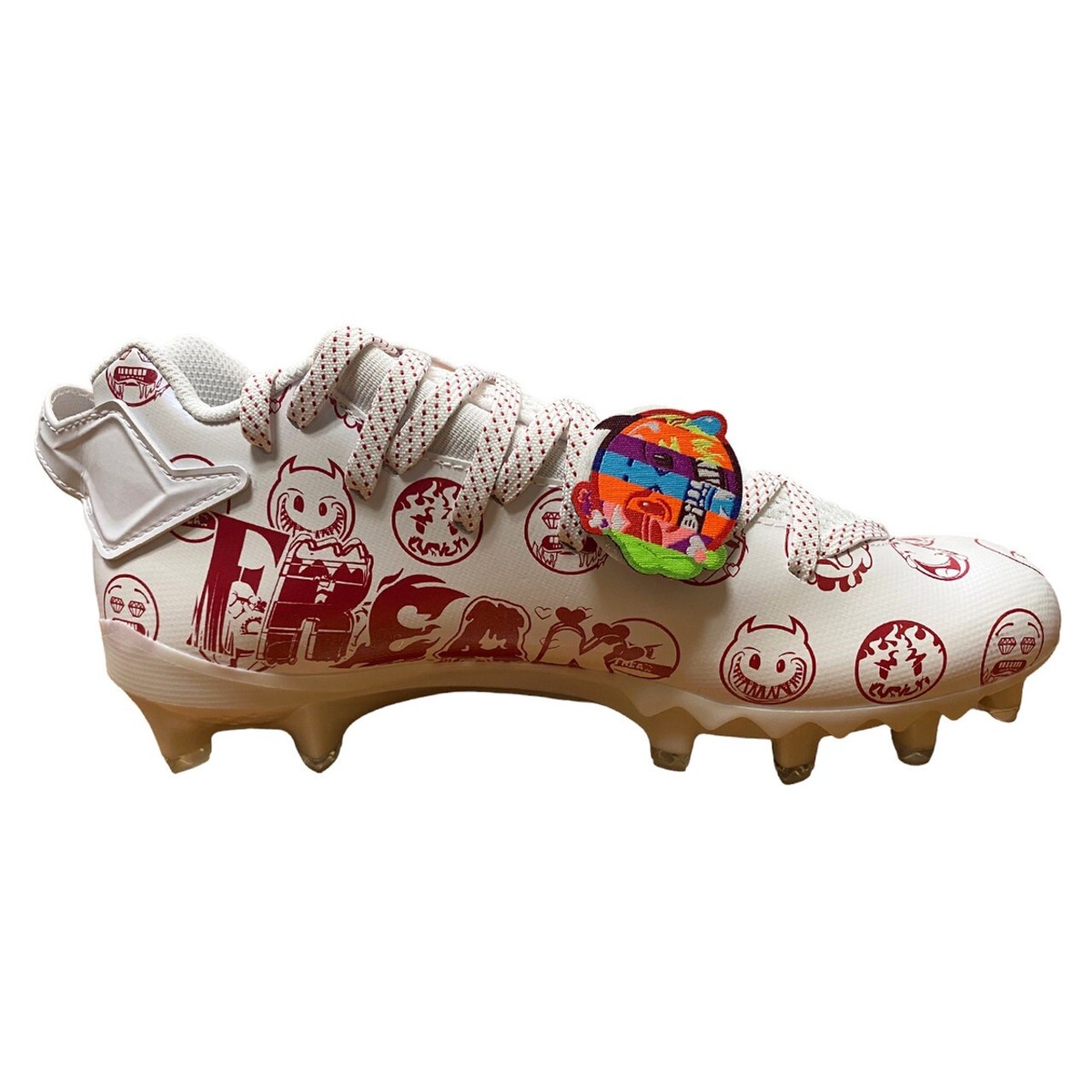 Men's Size 12 Adidas Freak 22 Big Mood Emoji Football Cleats