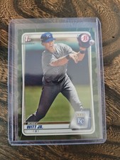 2020 BOWMAN BOBBY WITT CAMO BASEBALL CARD Kansas City Royals INVEST
