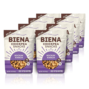 Biena Rockin' Ranch Chickpea Snacks | Gluten Free | Vegan ...