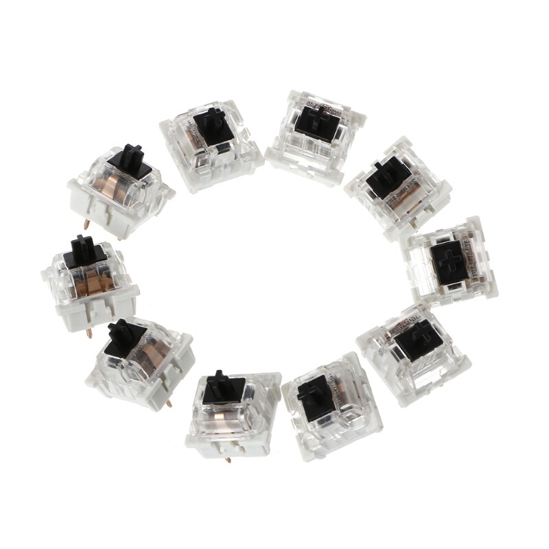 Gateron 3-Pin RGB SMD Mechanical Keyboard Switches for Cherry MX