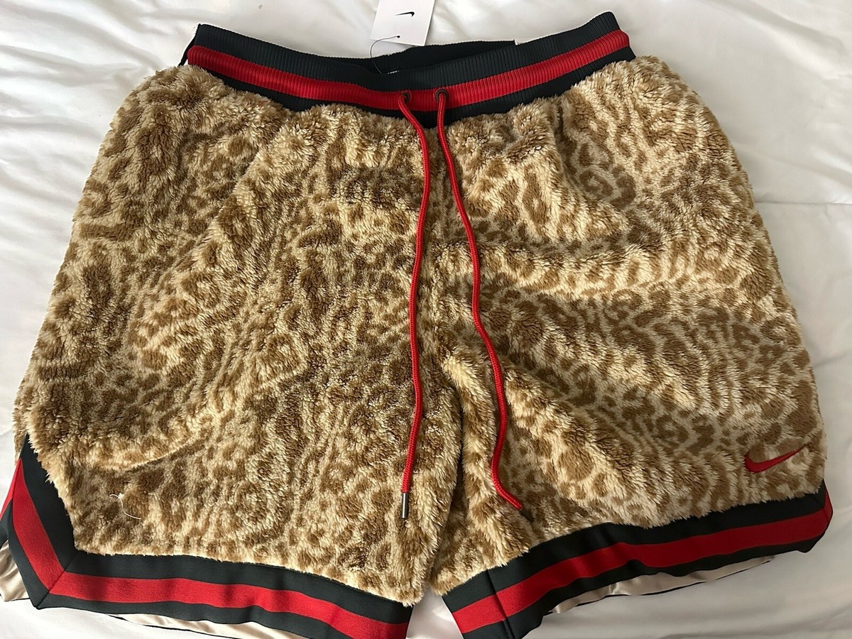 brown cheetah nike shorts