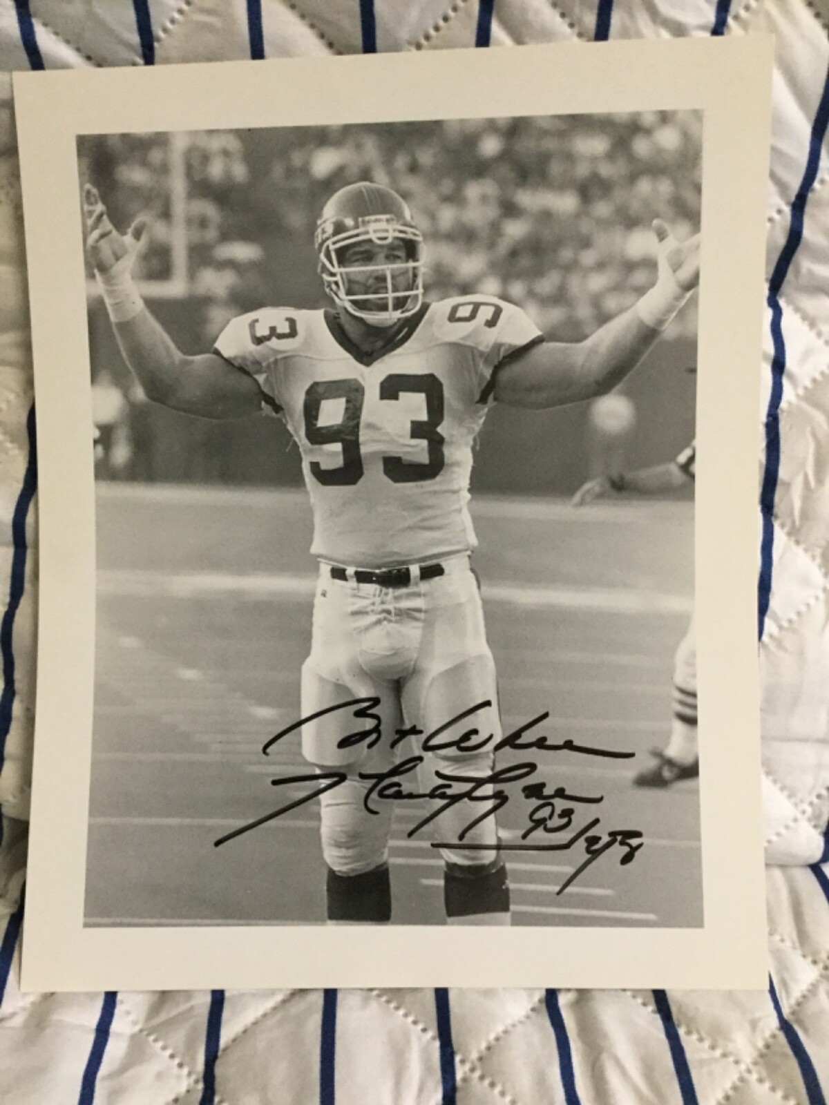MARTY LYONS photo NEW YORK JETS Autographed/Signed eBay