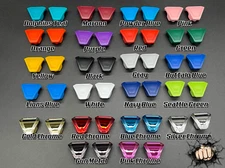 Full Size Helmet Visor Clips - Riddell,F7,Schutt,Speed,Replica,Flex Compatible