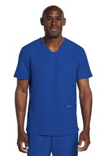 Cherokee WW Originals Scrubs Men's Elevation 2-Pocket Top CK784A ROY Free Ship