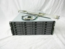 NetApp DS4246 JBOD Server Desktop Expansion Array +Trays, SAS Card, Cable, Rails