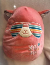 ORIGINAL SQUISHMALLOWS 11" PAVLO THE LLAMA 2023 PINK PLUSH VALENTINE DAY NWT