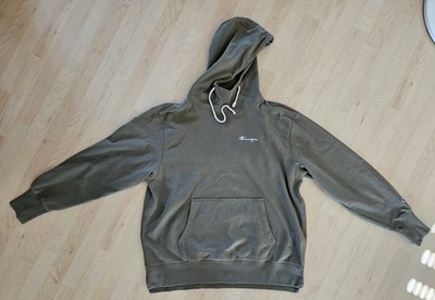 Vintage Champion Hoodie, Navy Grün, Gr. XL, Gebr., Wie Neu