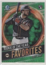 2021 Bowman Mega Box Green Mojo Refractor 95/99 Joey Bart #RRY-JB 11to