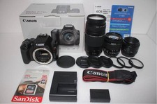 Canon Kiss X10 Standard  Telephoto  Single-Focus Triple Lens Set