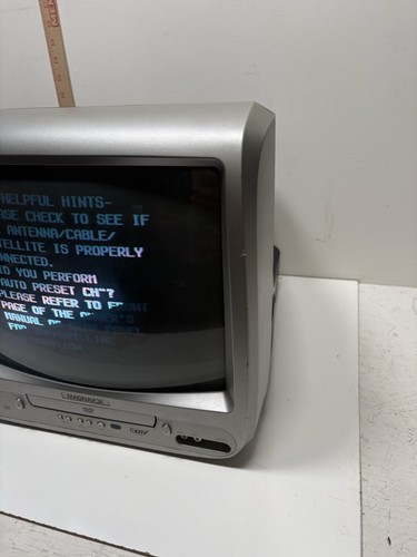 Magnavox CRT TV DVD Combo MWC13D6 13” Gaming Retro - WORKS - Color - Picture 3 of 24