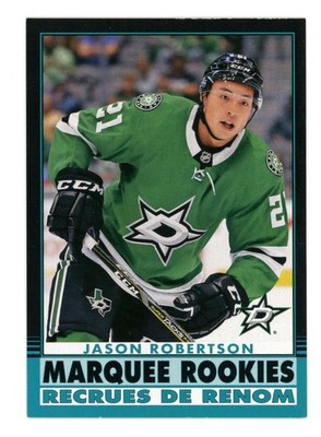 2020-21 O-Pee-Chee Black Border # 511 Jason Robertson RC  /100