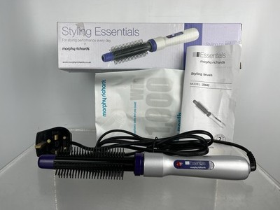 Vintage 1990's Morphy Richards 22042 Styling Brush Heated Hair Curling Boxed