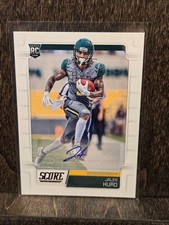 2019 Score Rookies Signatures Jalen Hurd #440 Rookie Auto RC Baylor