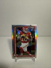 2025 Topps Chrome Football Isiah Pacheco Refractor Chiefs #149