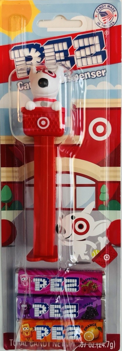 Target BULLSEYE Dog In A Basket - PEZ Dispenser - MOC (2025) | eBay