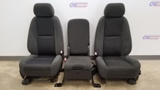 09 Chevy Avalanche 1500 Front Seat Set Black Cloth 09 Chevy Avalanche 1500 Front Seat Set Black Cloth