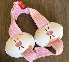 By Girls Muffy Baby Alpine Band Ear Muffs Pink and white