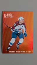 2025-26 Upper Deck Allure Color Flow Red Orange Nathan MacKinnon