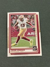 2025 Panini Donruss Optic Jauan Jennings #194 San Francisco 49ers (Q)