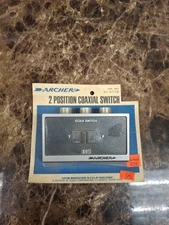 Archer Coax Switch  Nos Brand New
