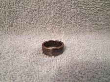 2002 Kennedy Half Dollars size 9 -1/2 coin ring handmade mixed metals
