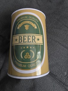 Tirelire Aluminum Beer Can Money Bank NEW