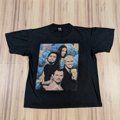 Vintage 1995 Red Hot Chili Peppers T-Shirt Family Photo One Hot Minute Size L