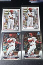 2020, 2023 Bowman Chrome - Jordan Walker #18 (RC) (1st)