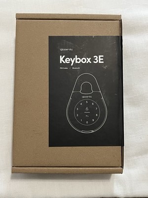 New igloohome Keybox 3E Bluetooth PIN Code Weather-Resistant Key Safe Keypad