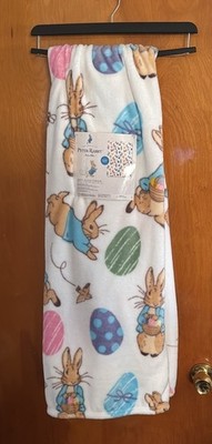 Peter Rabbit Fleece Blanket Easter Throw