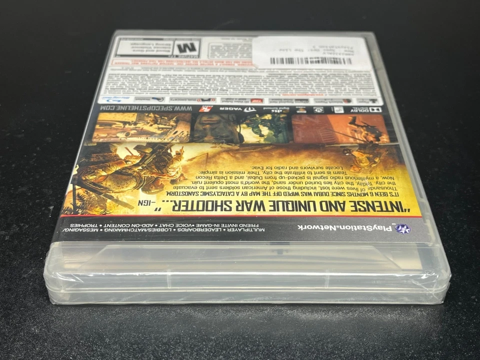 Spec Ops The Line Sony PlayStation 3 PS3 🔥Fast Shipping🔥New Sealed A23 - Image 3 of 3