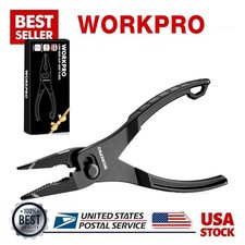 Workpro 4.5 Inch Long Nose Slip Joint Pliers Small Pliers For Tight Spaces Workpro 4.5 Inch Long Nose Slip Joint Pliers Small Pliers For Tight Spaces