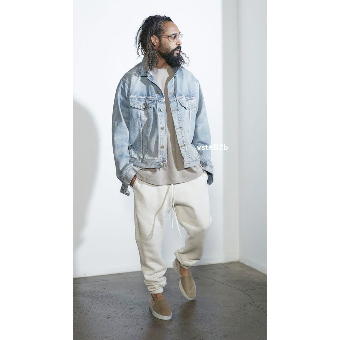 Fear of God 7th collection denim tracker jacket L unused From