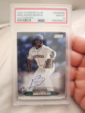 2024 Topps Stadium Club - Autographs Prelander Berroa #SCBA-PB (AU, RC)
