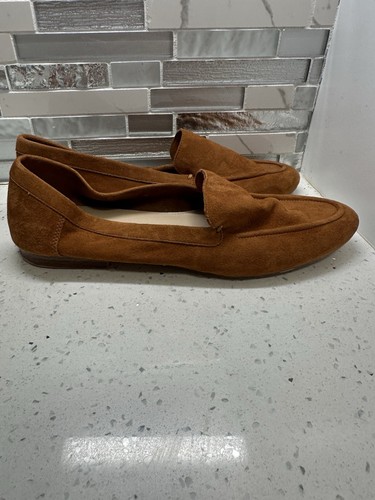 Aldo Joeya Suede Loafers in Camel / Tan Size 10 - Picture 3 of 8