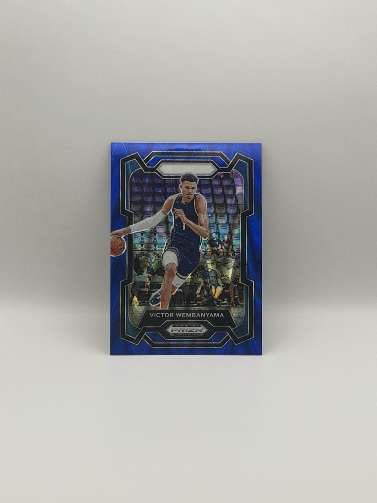 2024-25 Panini Prizm Draft Picks Blue Seismic /149 Victor Wembanyama #99