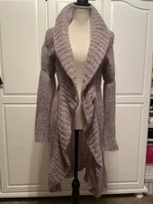 Vintage Victoria Secret Long Line Angora Cardigan Sweater  Small Excellent