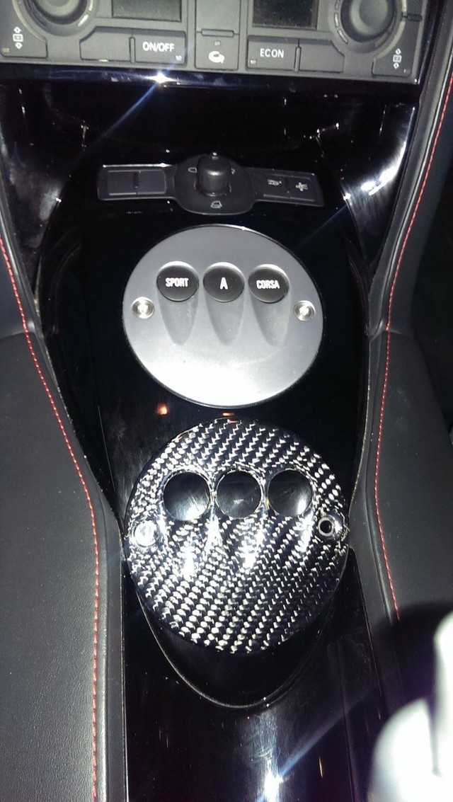 Fit Lamborghini Gallardo 04-14 Carbon Fiber E-Gear Plate Cover E Gear Cover