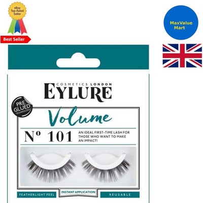 Eylure Volume Strip Lashes 101 - einfache Anwendung mit mitgeliefertem Kleber