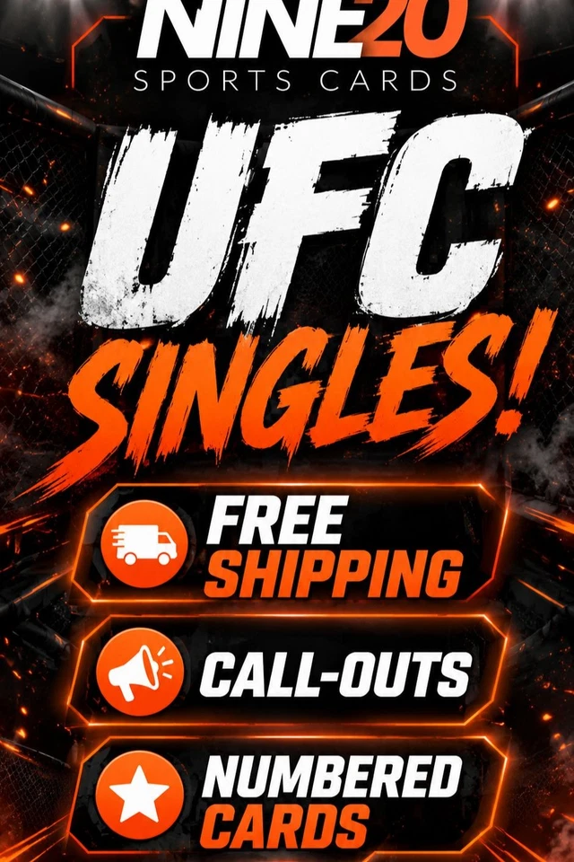 UFC Singles LIVE with Nine20 Sports Cards!